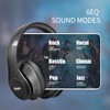 Uliptz Wireless Bluetooth Headphones, 65H Playtime, 6 EQ Sound Modes,