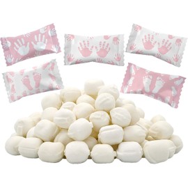 The Dreidel Company Girl Fingers & Toes Buttermints, Mint Candies, After Dinner Mints, Butter Mint Candy, Fat-Free, Individually Wrapped (110 Pieces)
