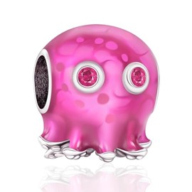 HAEPIAR S925 Sterling Silver Charm for Bracelet Necklace Charm Dangle Spider for Women Girls Birthday Gifts, Cubic Zirconia