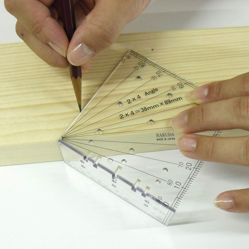 Shimizu Manufacturing Camel 2-by-4 Angle Ruler for 2 x 4