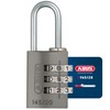 ABUS AB145/20 TITANIO 466137 Padlock, Gray