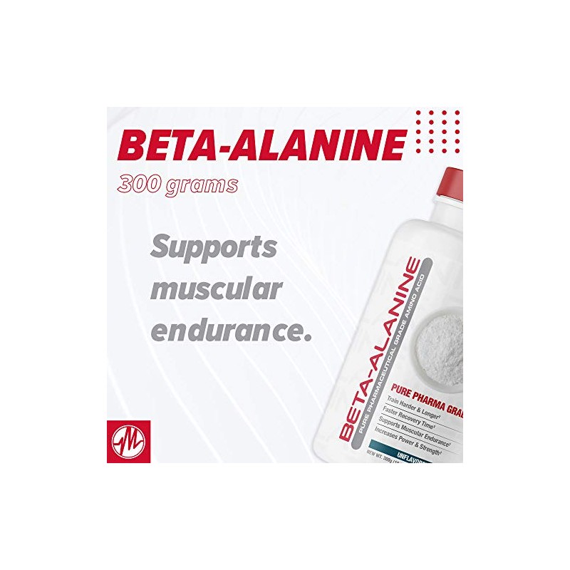 Metabolic Nutrition Beta Alanina, 300 gramos, polvo