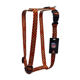Rico Cleveland Football Browns Large 1 Inch Wide Adjustable Dog Harness - 20" - 30"