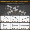 40 in 1 Magnetic Ratchet Screwdriver Set, Multi Bit Magnetic