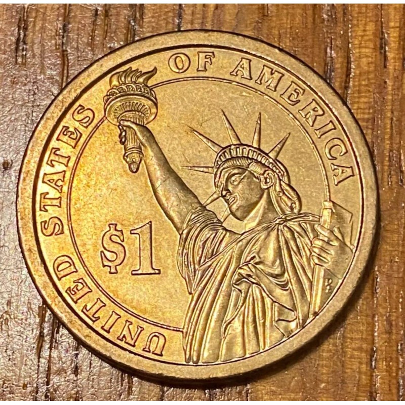 2007 D George Washington $1 coin circulated