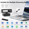 Webcam Webcam 4K UHD 2 Megapixel Webcam with Dual AI