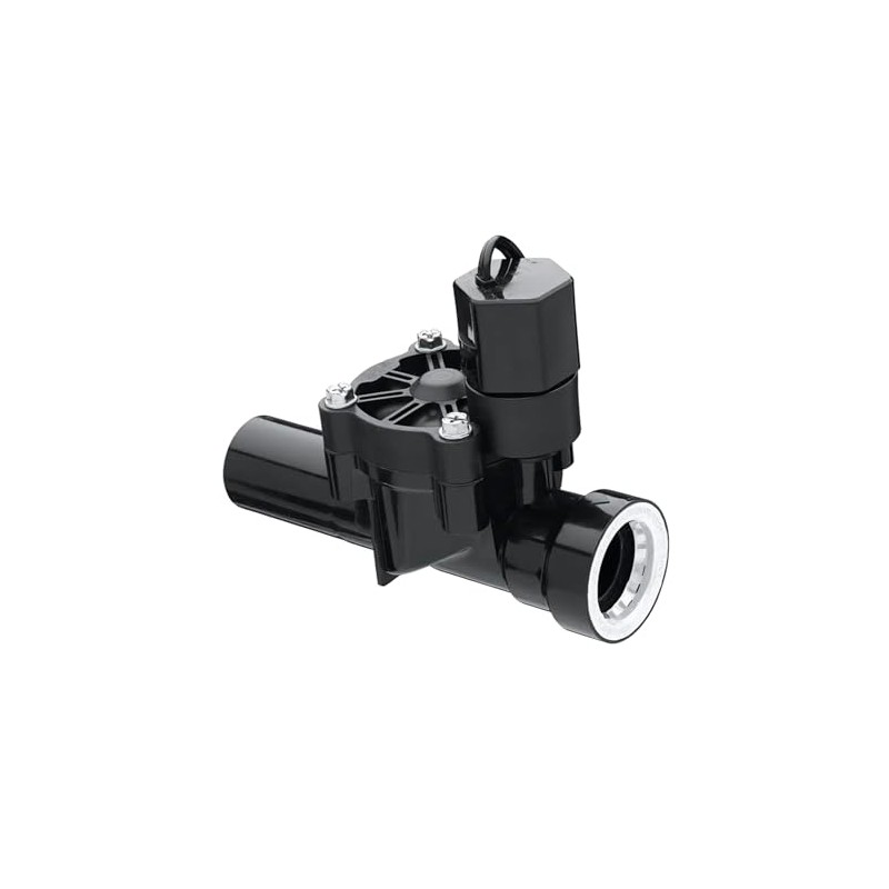 Hydro-Rain 1" Push-Fit Reverse Flow Inline Valve with PVC-Lock Outlet