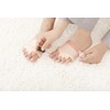 Selvan Open Toe Half Socks, Pink, 2-Pack
