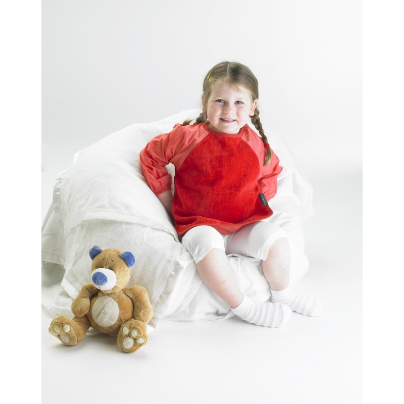 Mum 2 Mum Sleeved Wonder Bib, Large - Red