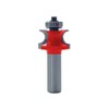 Faithfull FAIRB91 Router Bit TC Corner Bead 1/4in 3.2mm, Red