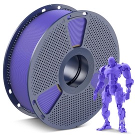 SUNLU PLA 3D Printer Filament PLA Filament 1.75mm, Neatly Wound 3D Printing Filament 1.75mm, Dimensional Accuracy +/- 0.02 mm, Fit Most FDM 3D Printers, 1kg Spool (2.2lbs), Lavender Purple