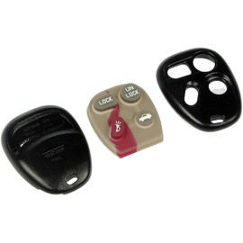 Dorman 13608 Keyless Entry Transmitter Cover Compatible with Select Models, Black
