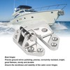 Marine Hinge 316 Stainless Steel Mirror Polished Rust Resistant Deck