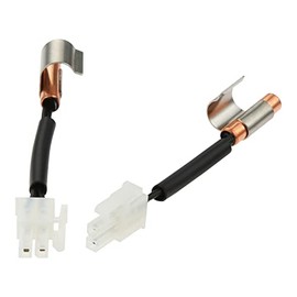 W10383615 Refrigerator Thermistor with Clip Fits Compatible with Top Brands Replaces with WPW10383615, WPW10383615VP, 2118226, EAP11753994,PS11753994 2-Pack