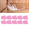 10pcs Disposable Bath Wrap Disposable Sauna Wrap With Adjustable Closure