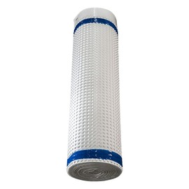 Whitecap Dimple Drainage Matting 4' x 50' - Heavy Duty Foundation Drainage Membrane for Crawl Space & Basement, Protects Vapor Barriers, Improves Water Flow, Waterproof Floor Underlayment
