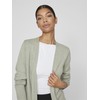 Vila Women's Basic Cardigan, Oil Green
