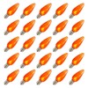 Vickerman 648148-0.96 watt 130 Volt C9 Orange Twinkle LED Light