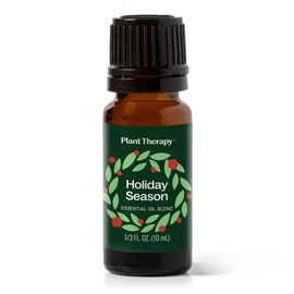 Plant Therapy Holiday Season Synergy Essential Oil 10 mL (1/3 oz) 100% Pure, Undiluted, Therapeutic Grade