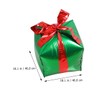 Vaguelly 12pcs Creative Cube Aluminum Film Balloons for Christmas Party