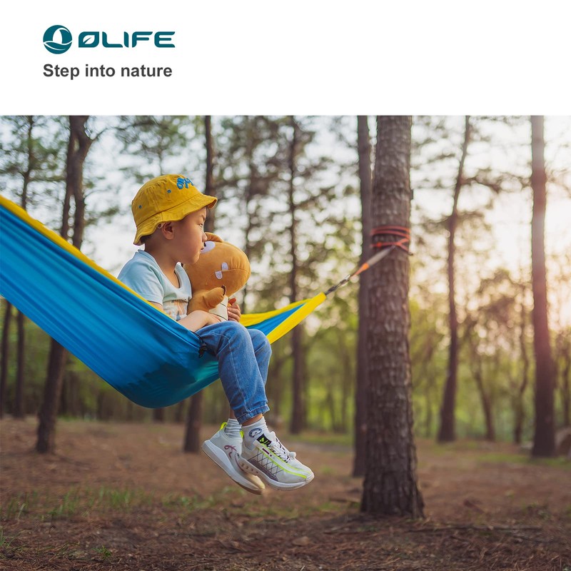 OLIFE Sunbreeze Outdoor Camping Ultralight Hammock Small / Set Including