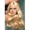 1/6 Scale Female Blonde Hair Head Sculpt Carving for 12inches