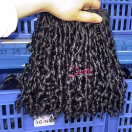 Raw Unprocessed Lace Frontal Wig Deep Wave Curly Lace Front Wigs for Black Women 360 Full Lace Human Hair Wigscolor: 1pcs bundle Natural wave, Stretched Length: 10 Inches