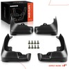A-Premium Set of 4PCS Mud Flaps Splash Guards Mudguards Mudflaps