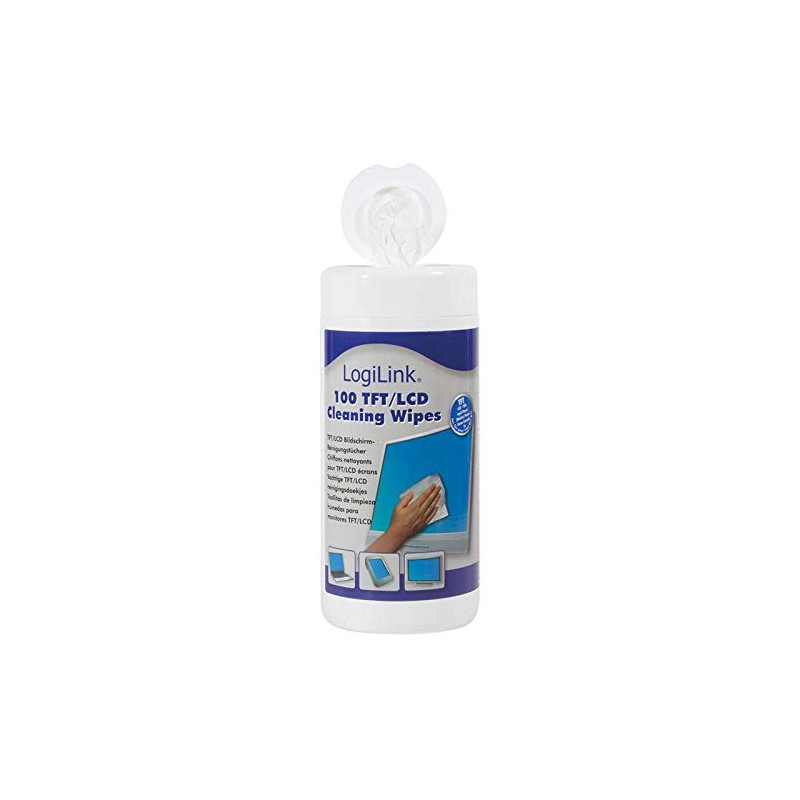 Logilink TFT/LCD Cleaning Wipes - 100 Sheets