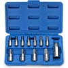 Neiko 10086A 6 Point Torx Plus Bit Socket Set, 1/4-Inch,