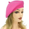 Umeepar Wool French Beret Hat for Women (Pink)