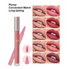 Jutqut Matte Lip Liner and Lip Gloss Set, Liquid Long