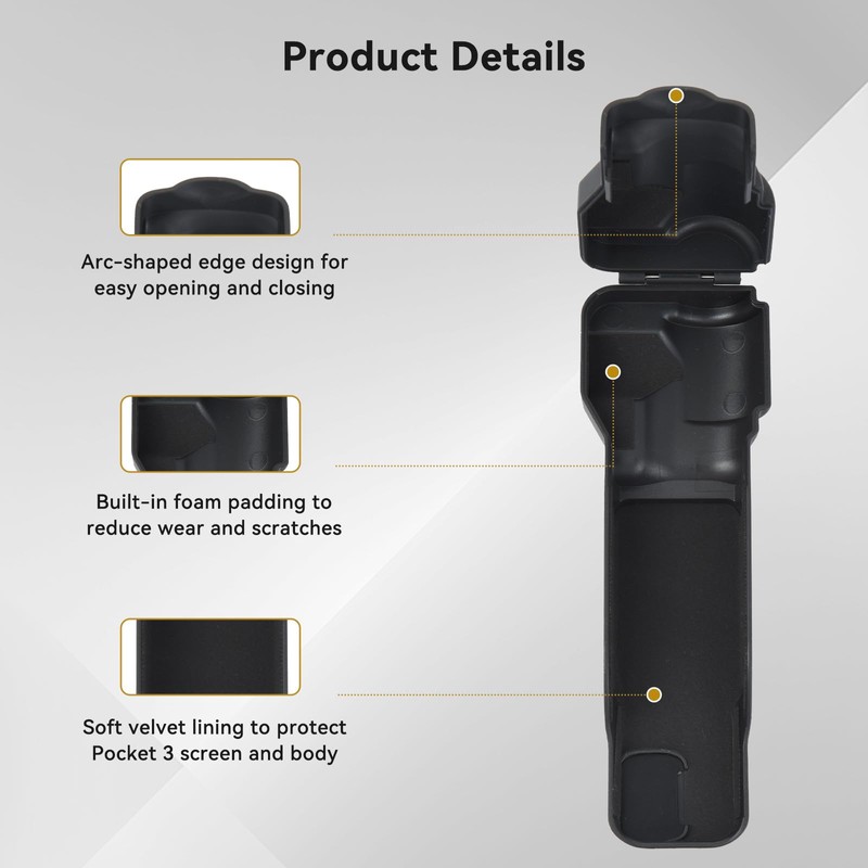 UTEBIT Screen Protective Cover for DJI Osmo Pocket 3 Accessories