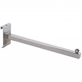 Onlyhangers Only Hangers 12" Gridwall Faceout for Gridwall- Chrome