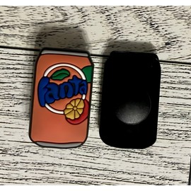 Lot of 2 Fanta Charms compatible with Crocs.