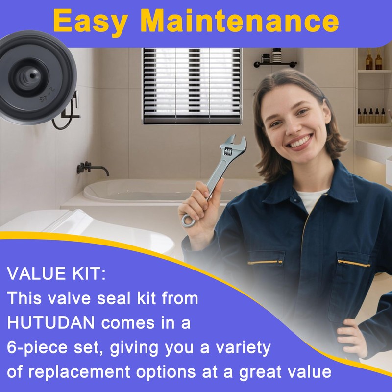 6 Pack Toilet Fill Valve Seal Replacement for Kohler 83143
