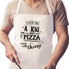 Pink Positive Dad Jokes Apron, Funny Gift for Him |