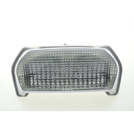 TOPZONE PARTS Clear Lens LED Taillights Brake Tail Light with Integrated Turn Signal Lamp Indicators for Kawasaki 1996-03 ZX-7R/ ZX750,1996-97 ZX-7RR,1995-97GPZ1100/ ZX1100