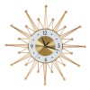 n/a Large Wall Clock for Living Room Decor Wall Mount