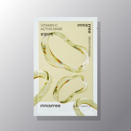 Innisfree Active Mask Vita C [Brightening Tone] 25mL 1 Sheet, 1 Piece