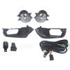 RainMan S Left+Right Clear Bumper Pair of Front Fog Light