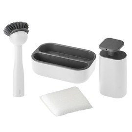 Vigar Rengo 4-piece Sink Caddy Set, White