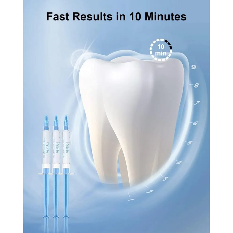 Mysmile. Repuesto Bolígrafo Gel Blanqueador De Dientes 3pack