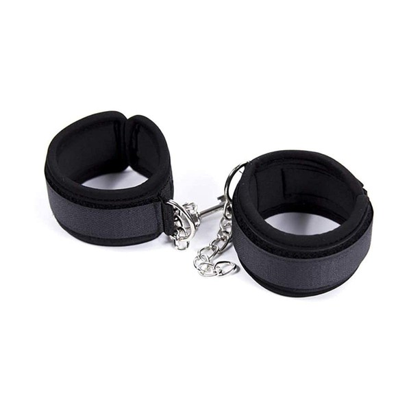 Sponge Nylon Iron Chain Handcuffs Shackles Alternative Props Training Props Stage Performance Props