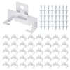 PATIKIL 40 Pcs Recessed Light Clips Downlight Housing C Clips,