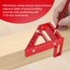 Premium Versatile Multi-Angle Carpenter Square Measuring Ruler for Woodworking, Engineering,