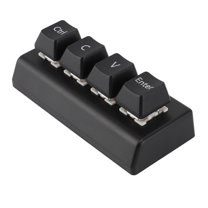 Programmable Keypad 4 Keys Support NKRO Red Switch Ctrl C