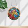JISHSHAY Diamond Painting Pendant Horse Rose Diamond Art Wind Chimes