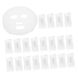 Healeved 30pcs Candy Compression Mask Natural Compressed for Travel Compressed Facial Paper Salon Mask Paper Compressed Facial Mask Cosmetic Facial Mask White Pure Cotton Non-woven Fabric