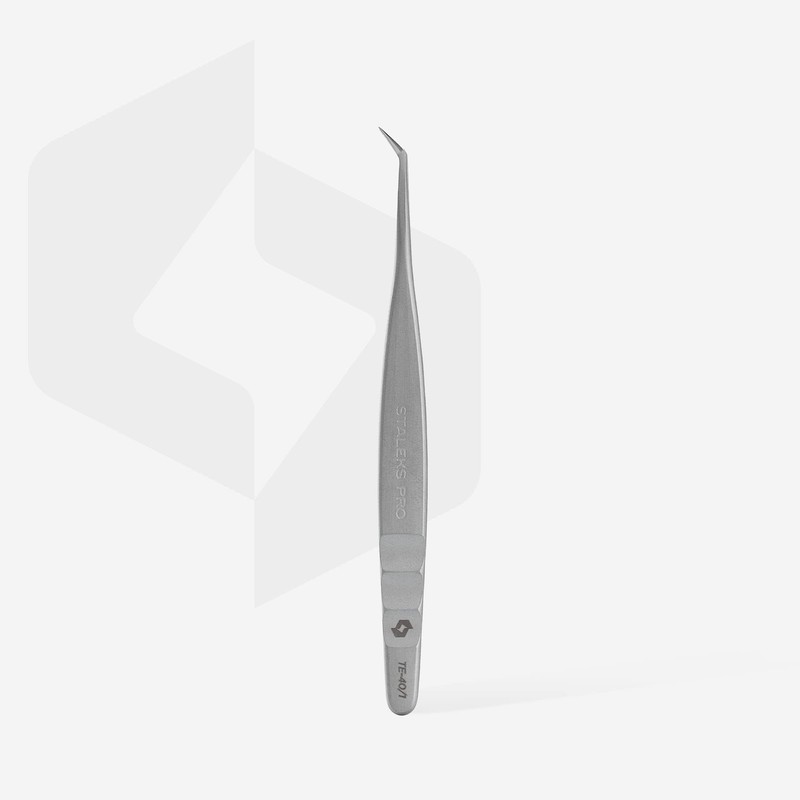 Staleks Pro Professional Eyelash Tweezers Expert 40 Type 1 -